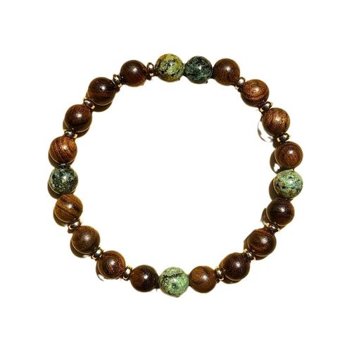 1pc bracelet de perles en bois bracelet de bracelet, bracelet de perles rondes, bracelet de chance, adapté pour donner des cadeaux, unisex