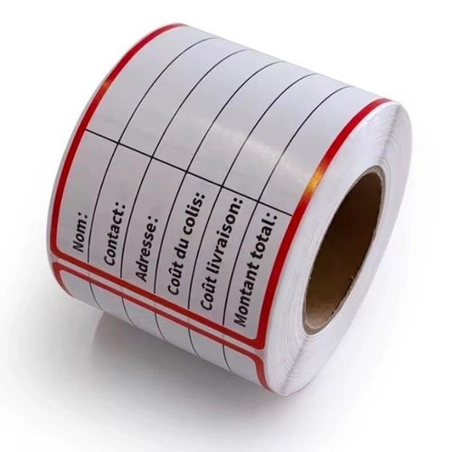 Rouleaux de 200 étiquettes de livraison – Simplifiez l’expédition de vos colis..