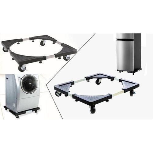 Support Pivotant Avec Roues Pour Armoire De Cuisson Réfrigérateur - Gris