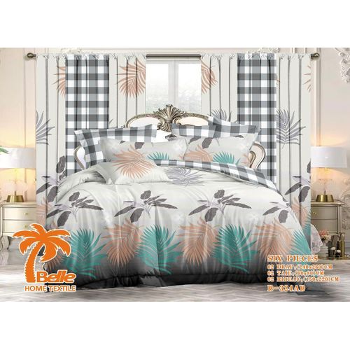 2 draps 2 taies 2 rideaux hyper classe