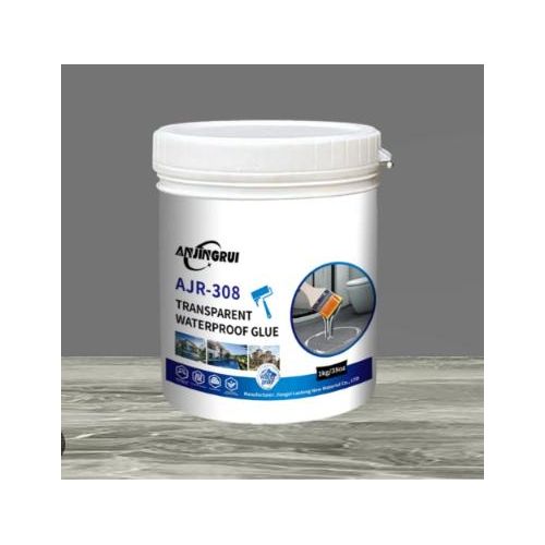 Colle Réparation Fuite Résistante Température, Scellant Étanche Invisible 300g, Revêtement Transparent Sans Démolition, Pour Mur Toit Rebord Fenêtre Salle de Bain