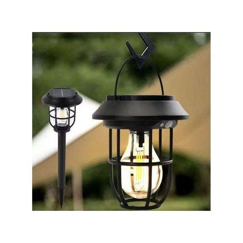 Agréable Applique Murale Solaire LED 3 En 1 En Tungstène, Luminaire Décoratif D'Extérieur, Idéal Pour Une Pelouse Et Jardin