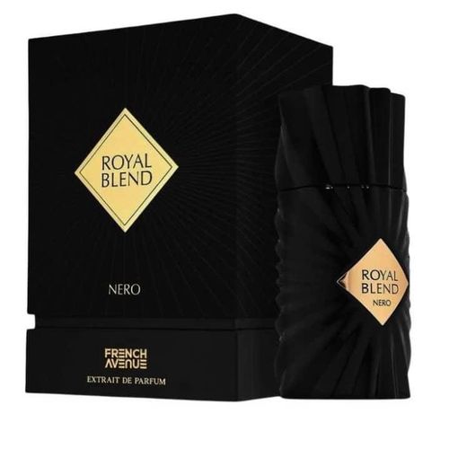 Royal Blend Nero, Extrait de Parfum for Men, 100ml - Warm Citrus Vanilla Fragrance with Bergamot, Vanilla & Saffron