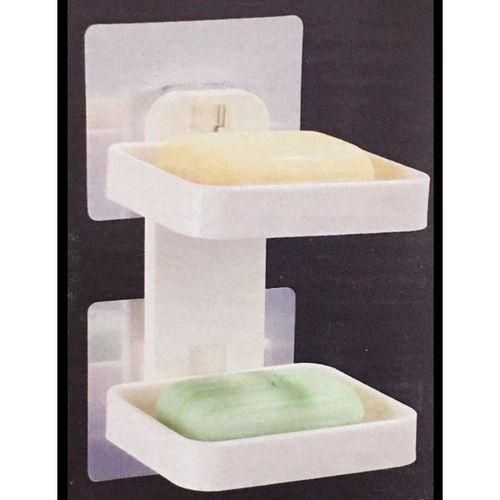 Porte-savon Mural Deux Couches