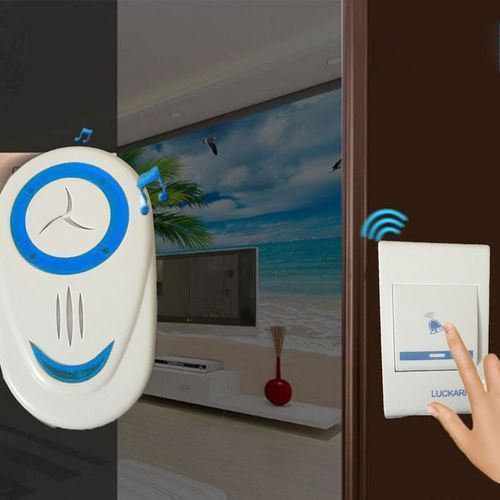 Sonnette Télécommande Intelligente Sans Fil Sonnette Extérieure Pour Maison Et Bureau