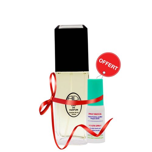 Pack Promo :N°35 AIDI Eau De Parfum - 36 Ml - NOIR + Spray Bucal RDV - 15ml