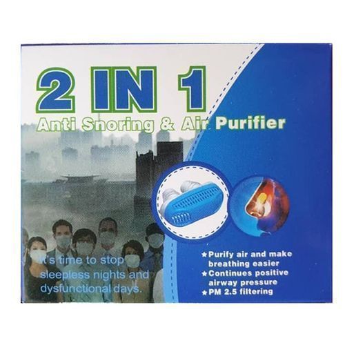 Purificateur D'air Et Anti-ronflement 2 EN 1 - Bleu