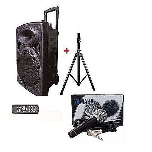 Baffle Amplifier + 1 Microphone à Cable + Trépied Offert