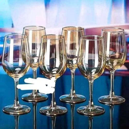 Enssemble De 06 Pièces De Table - Coupe Pour Le Vin - Champagnė