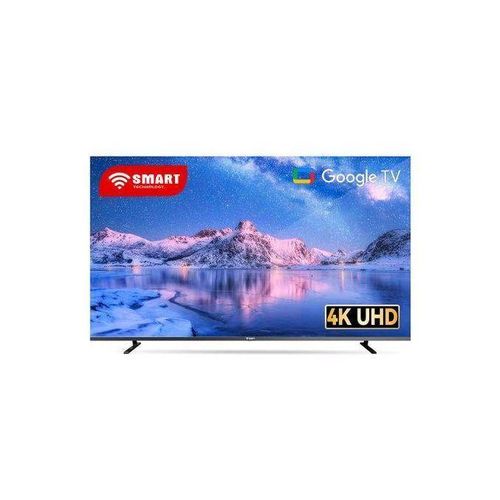 TV 85’’ Mini LED - Google TV, Android 14 + Support Mural Offert - Wifi, Bluetooth - Apps - 2 télécommandes slim avec option vocale