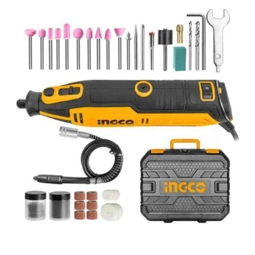 Ingco MINI OUTIL ROTATIF MULTIFONCTION 130W + 109 ACCESS MG13328 JN