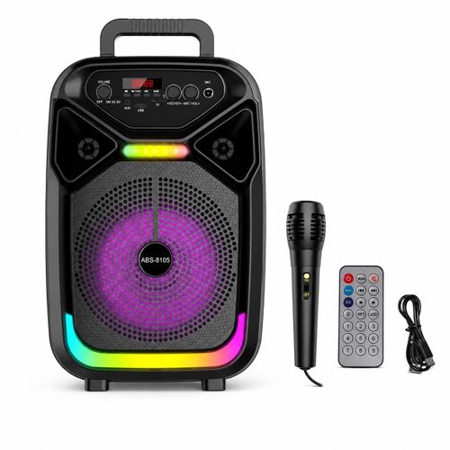 Enceinte Portable avec Microphone et Télécommande