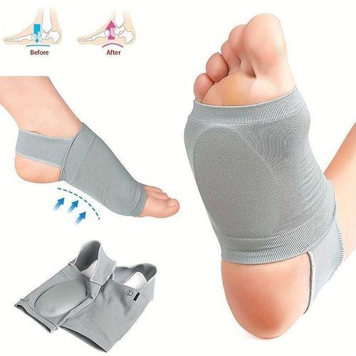 1 Pair Of Arch Support Sleeves - Metatarsal Compression Brace For Flat Foot Supp