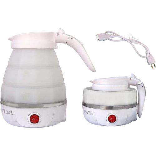 Bouilloire électrique Portable – Double Tension – Extensible Et Pliable Pour Un Rangement Facile