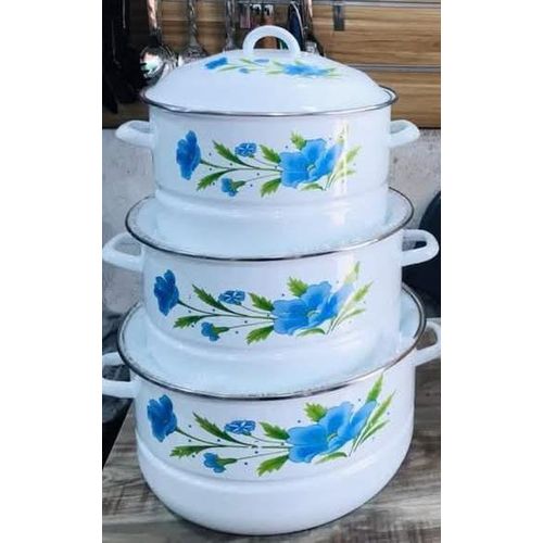 Lot De 3 Soupire Blanc