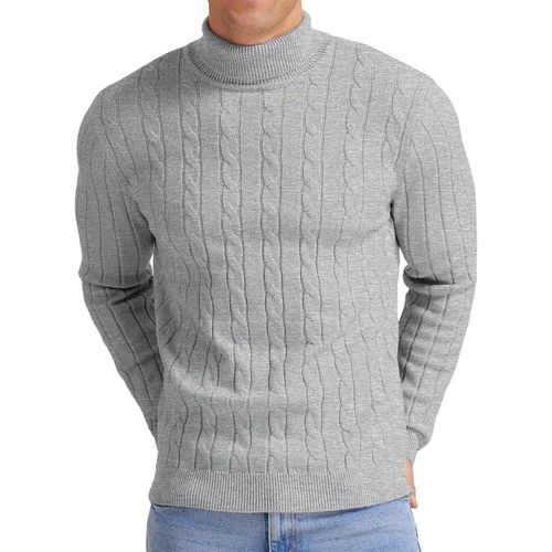 Pull col roulé