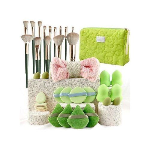 Ensemble de 35 pinceaux de maquillage, outil de beauté et sac