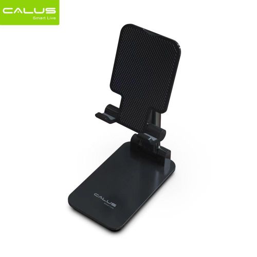 Support Téléphone Bureau MT8 Noir - Personnalisable Pliable - Très Solide