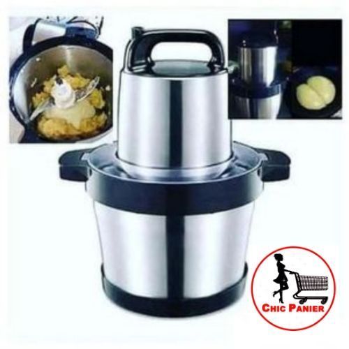 Mixeur De Foutou 6L, Graine De Palme , Légumes Et Viande