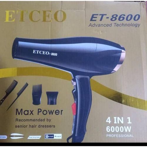 Sèche-cheveux Professionnel 6000 W