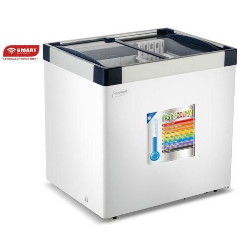 Congélateur Horizontal Vitré (STCCV-313) –258 Litres – Blanc – Garantie 12 Mois