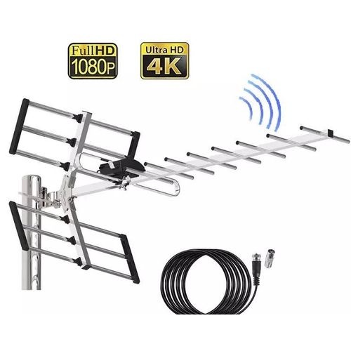 Antenne Numérique Hdtv Longue Portée Hd Tv Aérienne 1080p
