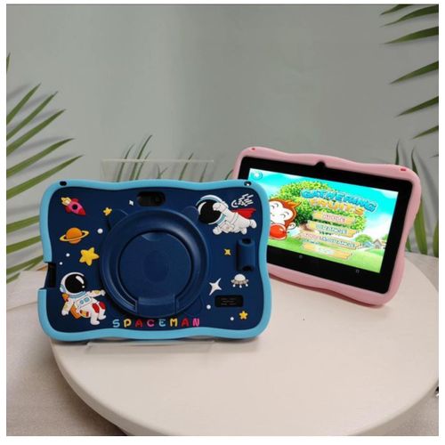 Tablette Educative enfant , 7 pouces Android , 8 Go de RAM, 128Go de ROM,Bluetooth, Wi-Fi, double caméra, contrôle parental - KIT a l'intérieur