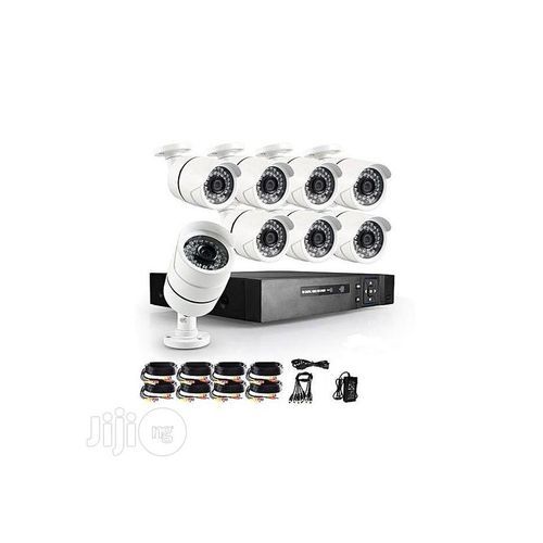Camera De Sécurité Avec Fil HD DVR/NVR Night Vision AHD CCTV AVEC 8