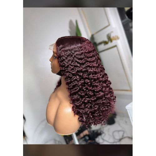 Burmese (métissé) vin Closure 5x5 Taille 18