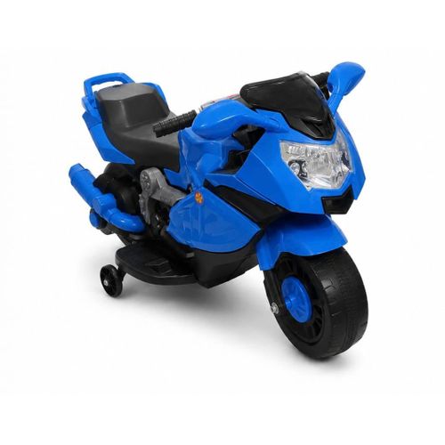 Moto Électrique Enfant de 06mois a 4 ans - 3 Roues – bleu – Avec Lumières et Sons
