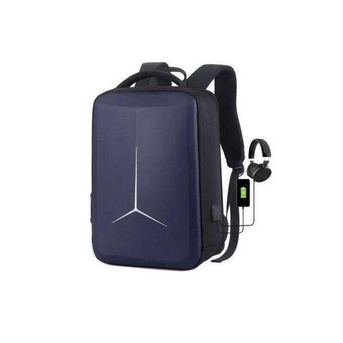 Chic Sac à Dos Pour PC Portable 15.6 Avec Code Pin - Bleu